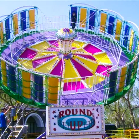 Thrilling carnival ride